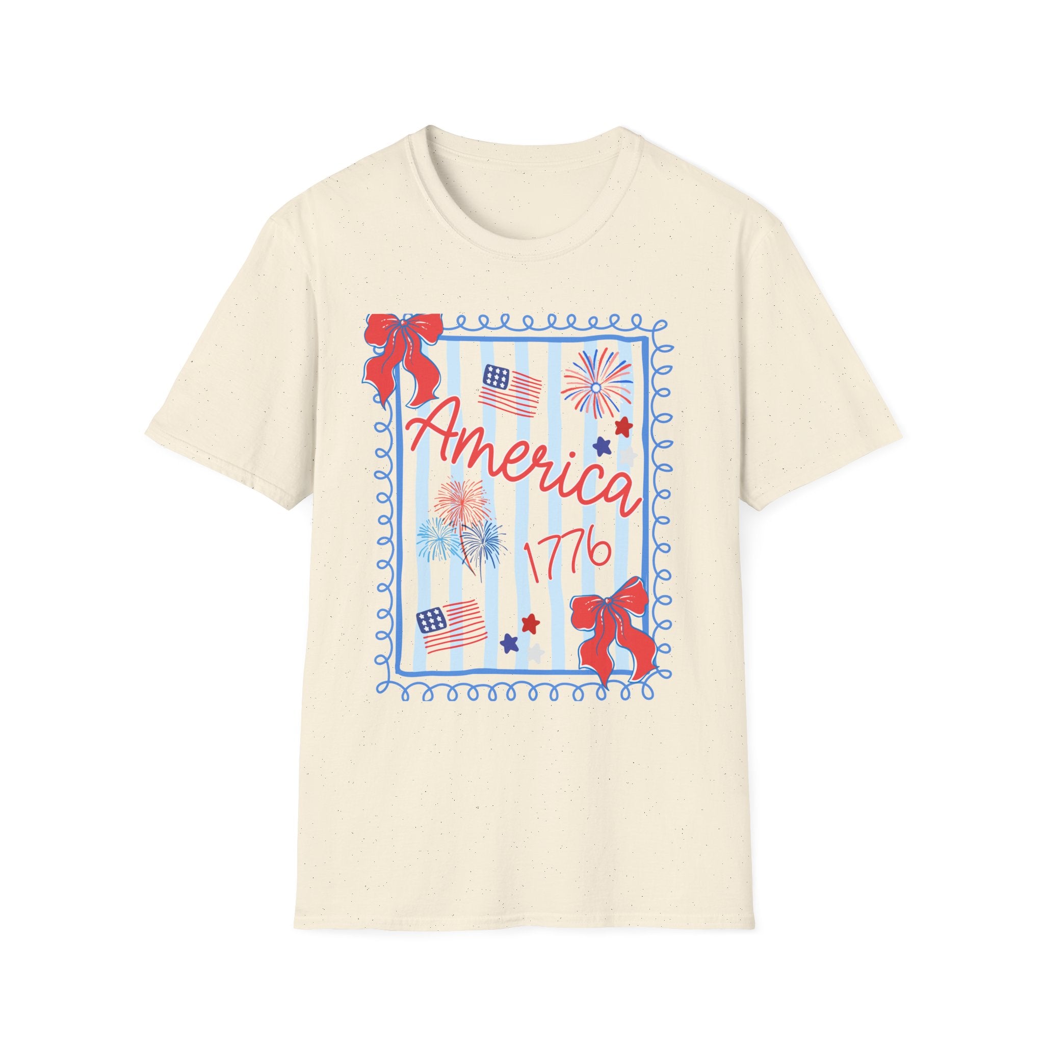 Patriotic Statue of Liberty Graphic Tee