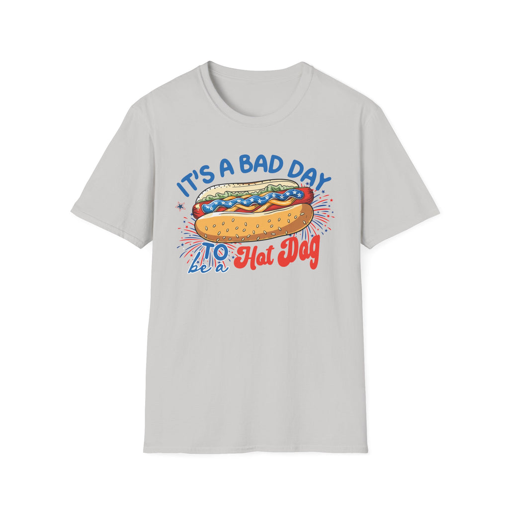 Hot Dog 4th of July Graphic Tee