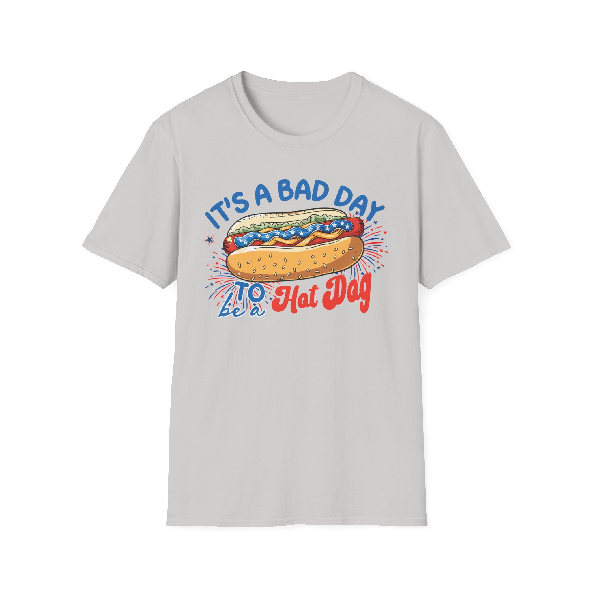 Hot Dog 4th of July Graphic Tee