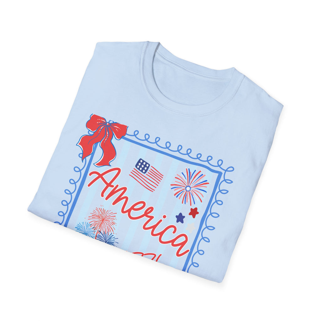 Patriotic Statue of Liberty Graphic Tee