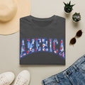 American Floral 4th of July Tee
