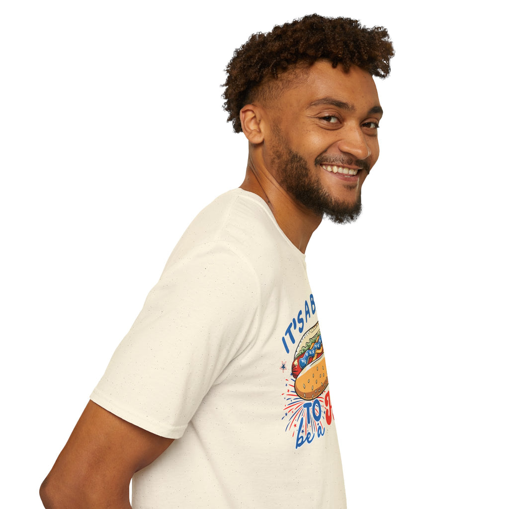 Hot Dog 4th of July Graphic Tee