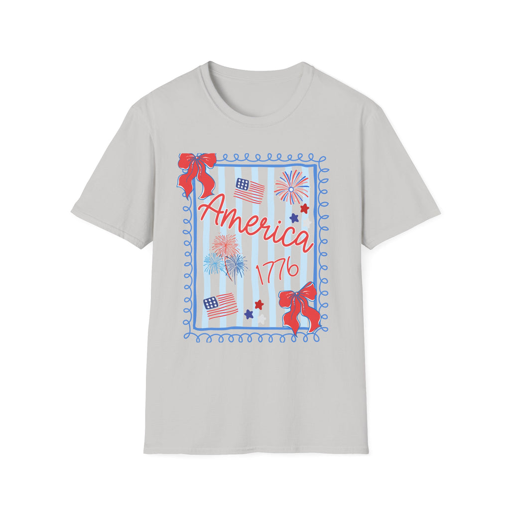 Patriotic Statue of Liberty Graphic Tee
