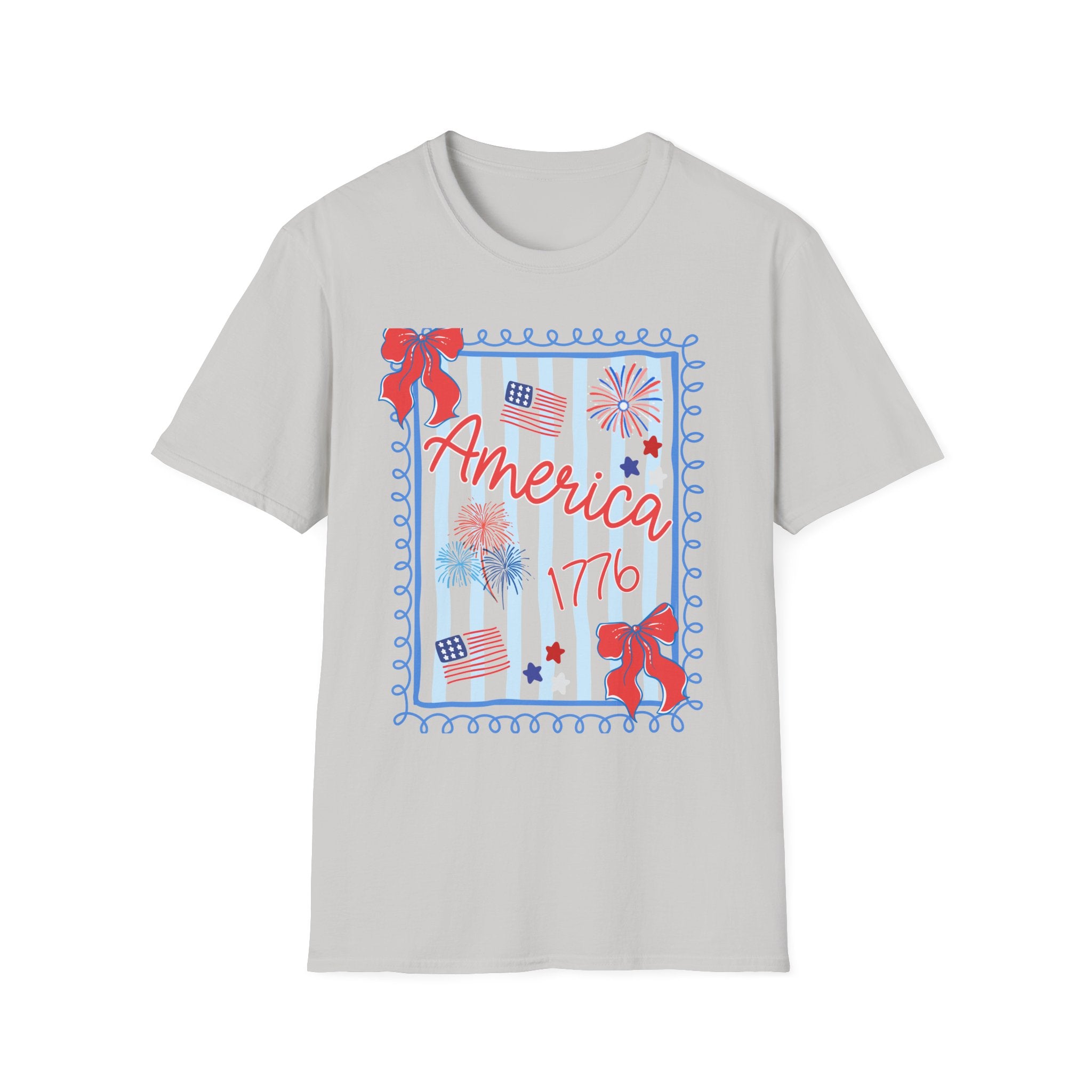Patriotic Statue of Liberty Graphic Tee