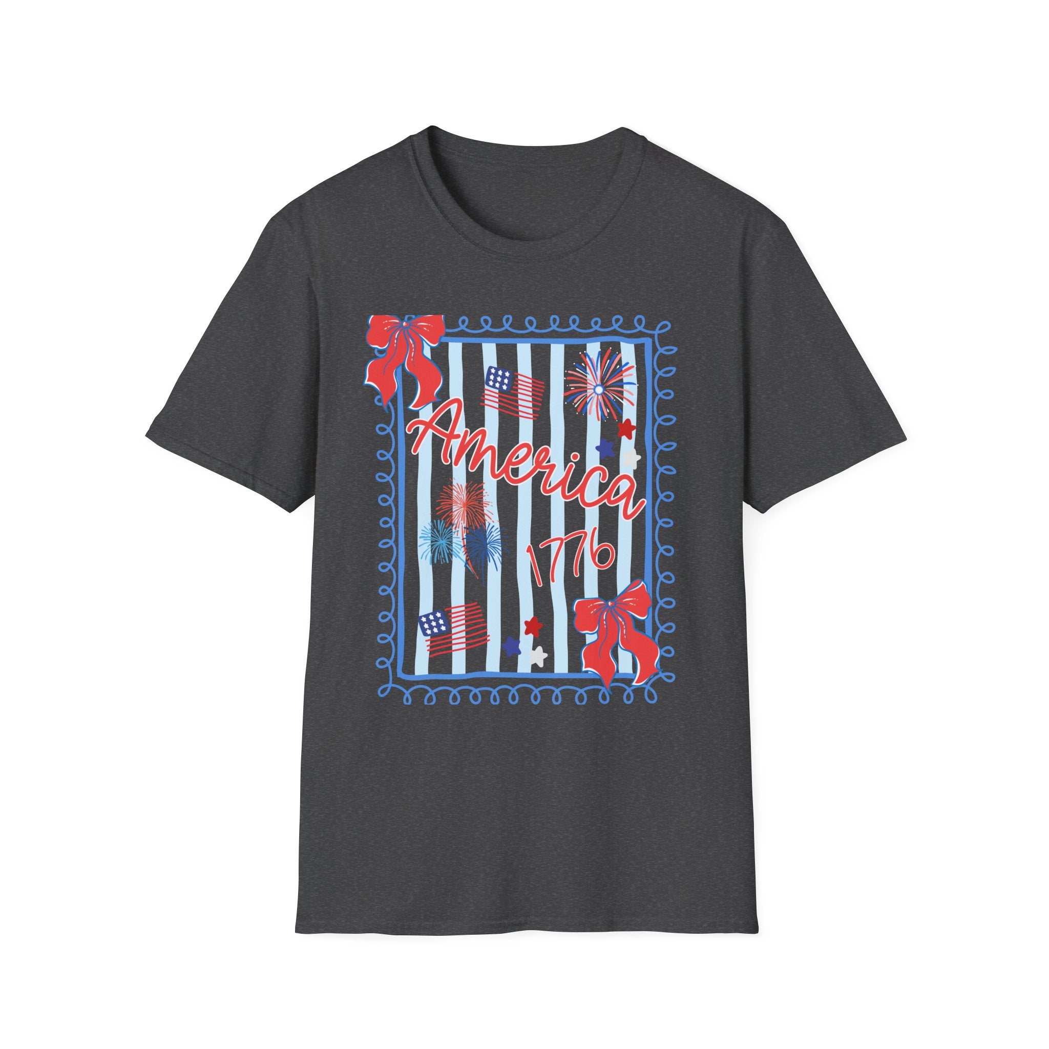 Patriotic Statue of Liberty Graphic Tee