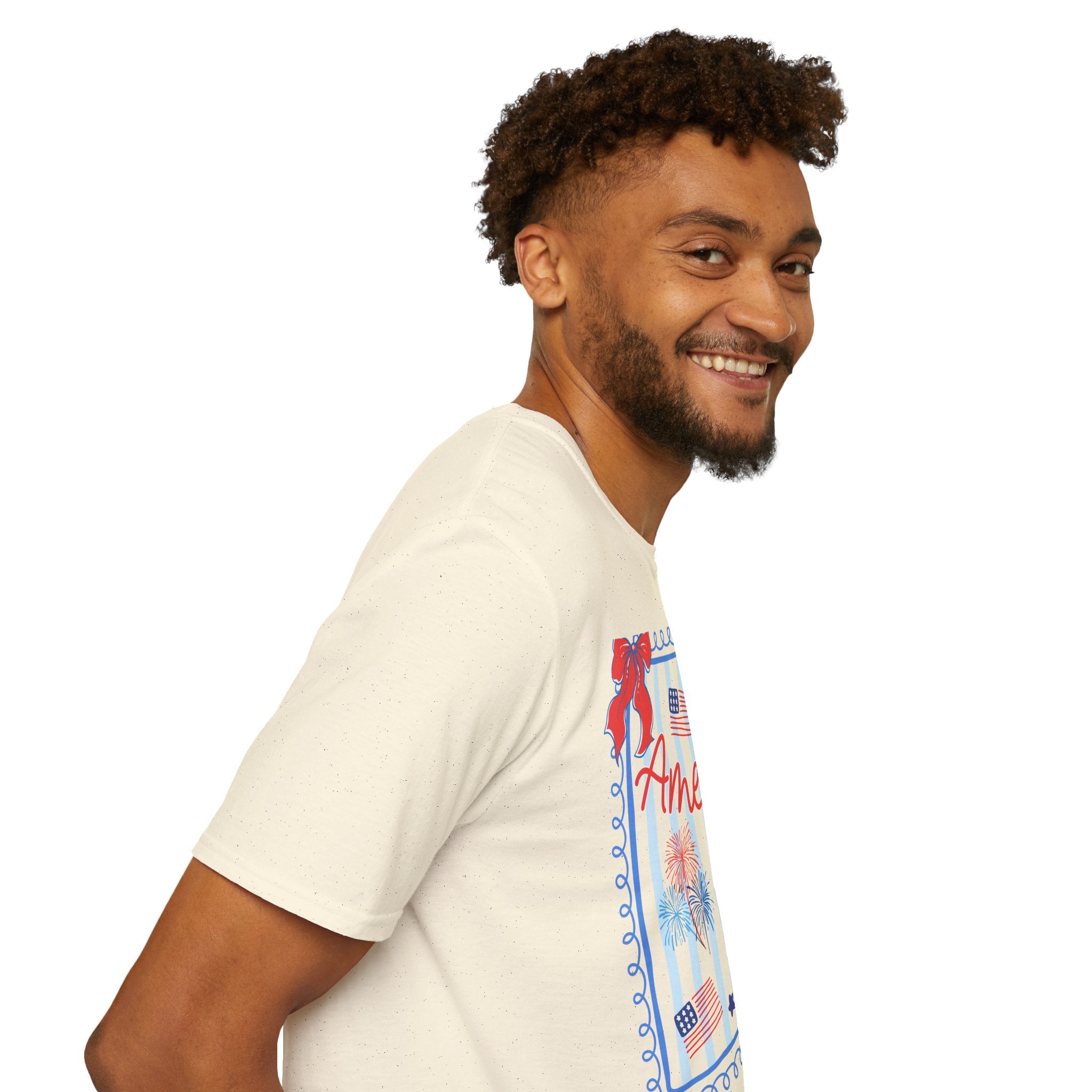 Patriotic Statue of Liberty Graphic Tee