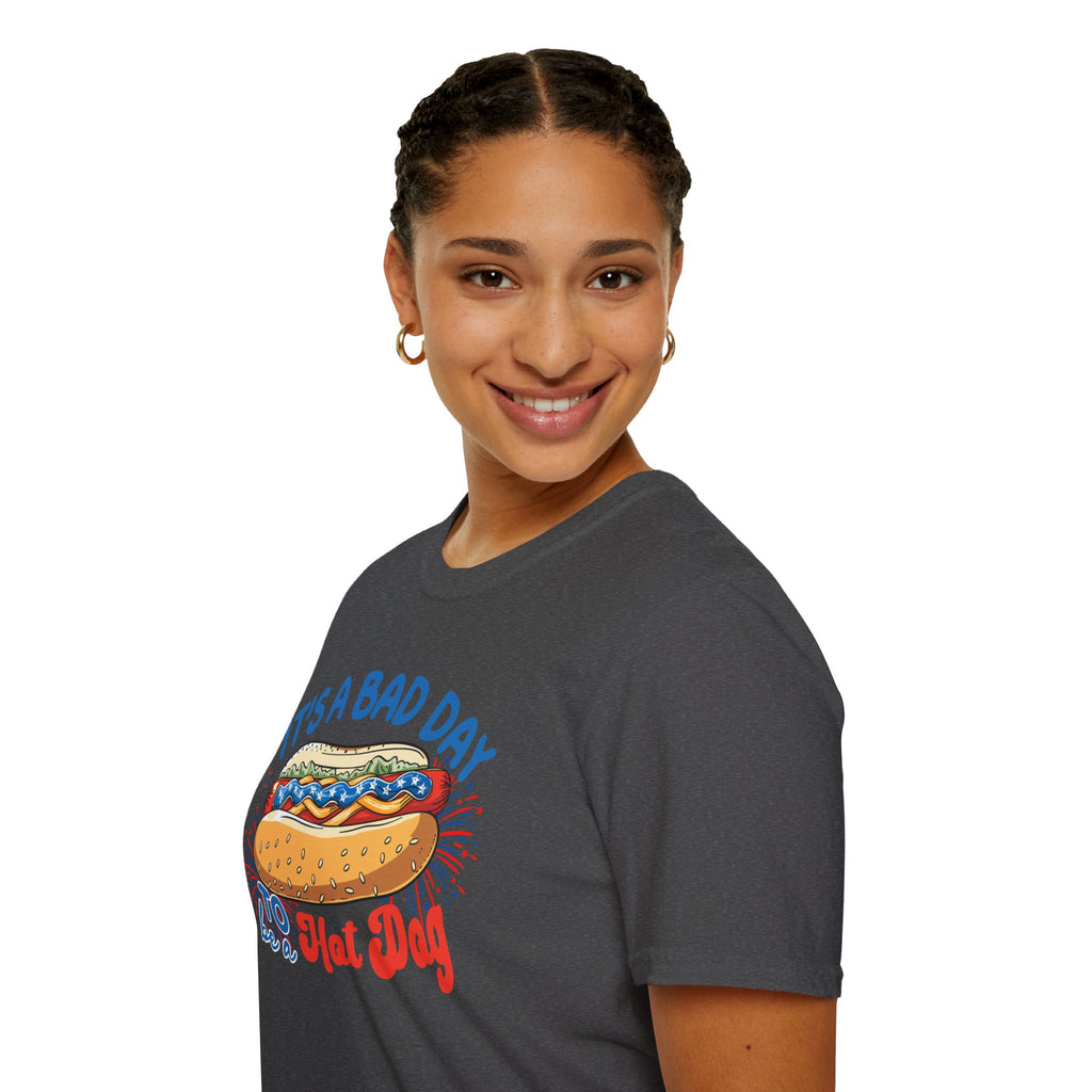 Hot Dog 4th of July Graphic Tee