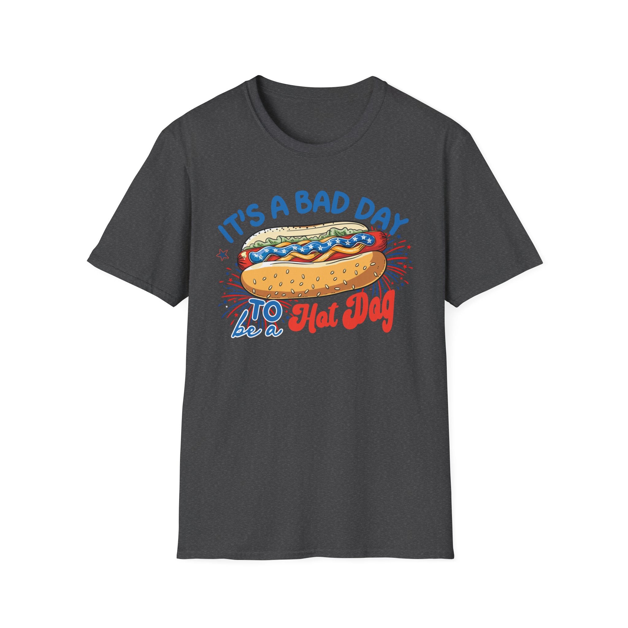 Hot Dog 4th of July Graphic Tee