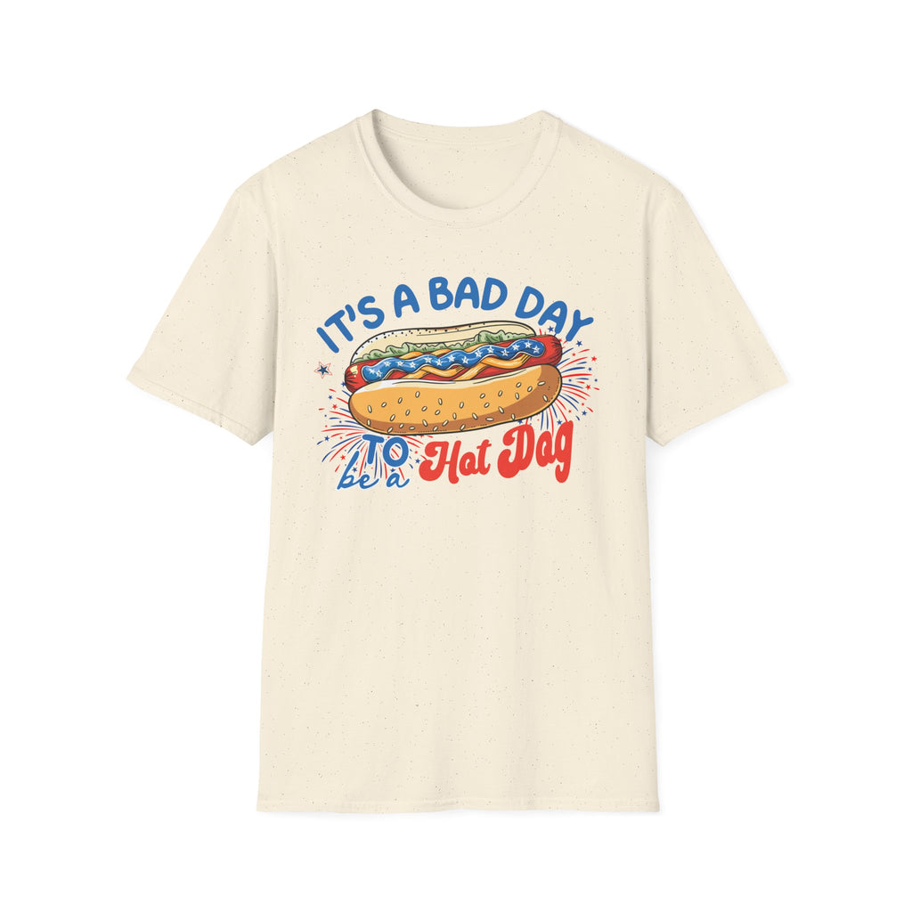 Hot Dog 4th of July Graphic Tee
